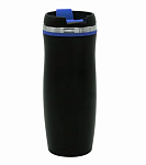 Картинка Термокружка UTTA Dark Latte 5007.03 0.42л (черный/синий)