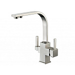 Картинка Смеситель кухонный ZorG CLEAN WATER ZR 332 YF Nickel