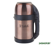 Картинка Термос Taller TR-2408 0.8л (коричневый)