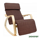 Картинка Кресло-качалка Calviano Relax F-1103 (коричневый)