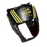 Картинка Шлем боксёрский боевой Ayoun Profi 845 L (черный)