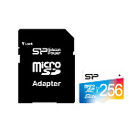 Картинка Карта памяти Silicon Power microSDXC 256Gb SP256GBSTXBU1V20SP