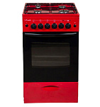 Картинка Кухонная плита Лысьва ЭГ 401 МС-2у (стеклянная крышка, вишневый)