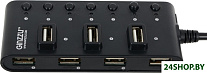 Картинка USB-хаб Ginzzu GR-487UB