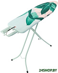 Картинка Гладильная доска Brabantia B 124x38 см 118302 (тропические листья/каркас мятный)