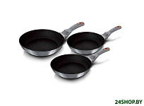 Картинка Набор сковород Berlinger Haus Moonlight Edition BH-6169