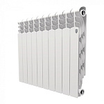 Картинка Радиатор биметалл Royal Thermo Revolution Bimetall 500 (4 секц, с монтажным компл., и крана