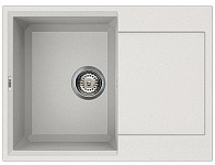 Картинка Кухонная мойка Elleci Easy 135 Bianco Titano 68
