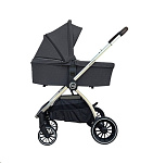 Картинка Детская коляска Bubago Lacio Dark Grey 2 в 1 (хром)