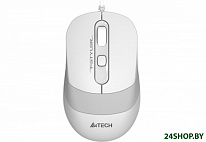 Картинка Мышь A4Tech Fstyler FM10 (белый/серый)