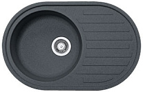Картинка Мойка врезная FRANKE Ronda ROG 611 Fragranite (графит) арт. 114.0157.900