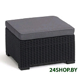 Картинка Пуф садовый KETER California Bay hocker 253155 (графит)