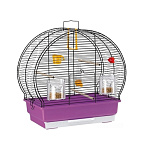 Картинка Клетка для птиц Ferplast Luna 2 / 52005517W2 (фиолетовый/черный)