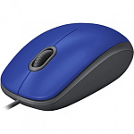 Картинка Мышь Logitech M110 Silent (синий)