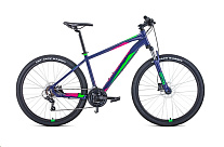 Картинка Велосипед Forward Apache 27.5 3.0 disc р.17 2021 (синий)