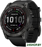 Fenix 7X Sapphire Solar 51 мм (серый карбон/черный)