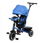 Картинка Детский велосипед Moby Kids Rider 360 10x8 AIR Car (голубой)