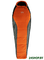 Спальный мешок кокон Tramp Fjord T-Loft Compact TRS-049C-RT (правая молния, оранжевый/серый)