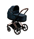 Картинка Детская универсальная коляска Cybex Priam Lux (Jewels of Nature/Rose Gold Frame)