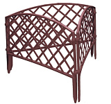 Картинка Забор декоративный PALISAD 65026 (терракот)