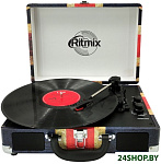 Картинка Виниловый проигрыватель Ritmix LP-120B UK
