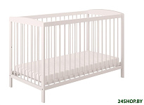 Картинка Детская кроватка Polini Kids Simple 101 (белый)