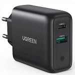 Картинка Сетевое зарядное UGREEN CD170 10217 (черный)