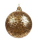 Картинка Шар новогодний Goodwill Xmas 2021 Золотые пайетки P 32065