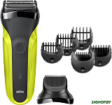 Series 3 Shave&Style 300BT (зеленый)