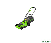 Картинка Газонокосилка Greenworks GD40LM16XK4 арт. 2517907UB