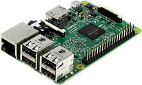 Картинка Микрокомпьютер Raspberry PI 3 Model B 1Gb
