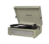 Картинка Виниловый проигрыватель Crosley Voyager (зеленый) (уценка арт. 1049071)
