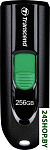 Картинка USB Flash Transcend JetFlash 790C 256GB (черный/зеленый)