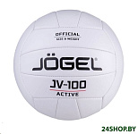 Картинка Мяч Jogel JV-100 19885 (5 размер, белый)