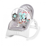 Картинка Шезлонг Lorelli Enjoy 2020 Grey Penguin (10110112036)
