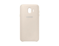 Картинка Чехол Samsung Dual Layer Cover для Samsung Galaxy J4 (2018) (золотистый) (EF-PJ400CFEGRU)