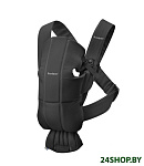 Картинка Рюкзак-переноска BABYBJORN Mini Cotton (черный)