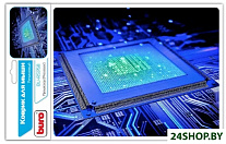 Картинка Коврик для мыши Buro BU-R51768 (рисунок/процессор)