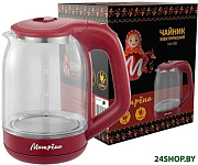 Картинка Электрочайник Матрена MA-006 (вишневый)