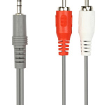 Картинка Кабель SmartBuy KA-311 JACK (M) - 2XRCA (M) 1.8M 3.5мм