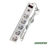 Картинка Сетевой фильтр SmartBuy SBSP-18U-W