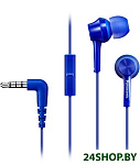 Картинка Наушники с микрофоном Panasonic RP-TCM115 (синий)