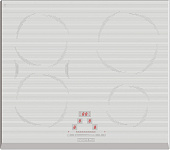 Картинка Встраиваемая электрическая варочная панель (поверхность) Zigmund and Shtain CIS 189.60 WX