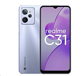 Картинка Смартфон Realme C31 RMX3501 3GB/32GB международная версия (серебристый)
