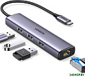 USB-хаб Ugreen CM475 USB C to Ethernet 60600