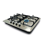 Картинка Газовая варочная поверхность GINZZU HCG-416 (сталь)