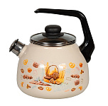Картинка Чайник со свистком СтальЭмаль Хлеб 4с209я