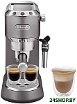 Картинка Рожковая помповая кофеварка DeLonghi Dedica Metallics EC785.GY