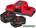 Аккумулятор с зарядным устройством Milwaukee M18 FORGENRG-122DBSC 4933498614 (18В + 18В/12 Ач)