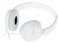 Картинка Наушники мониторы Sony MDRZX110W.AE 1.2м белый проводные (оголовье)